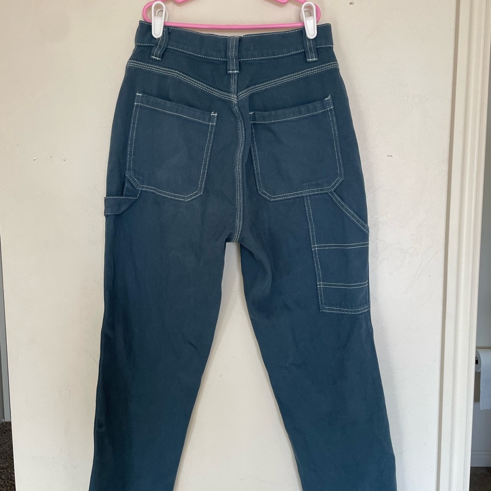 Blue Cargo Jeans Pac Sun